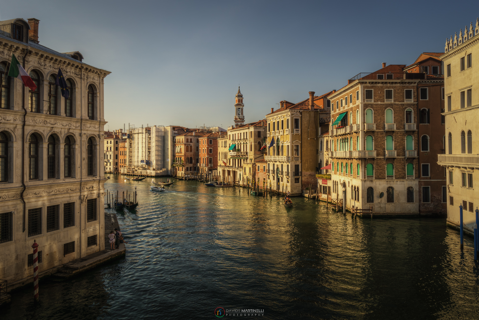 Venice - Grand Canal from the Rialto Bridge...