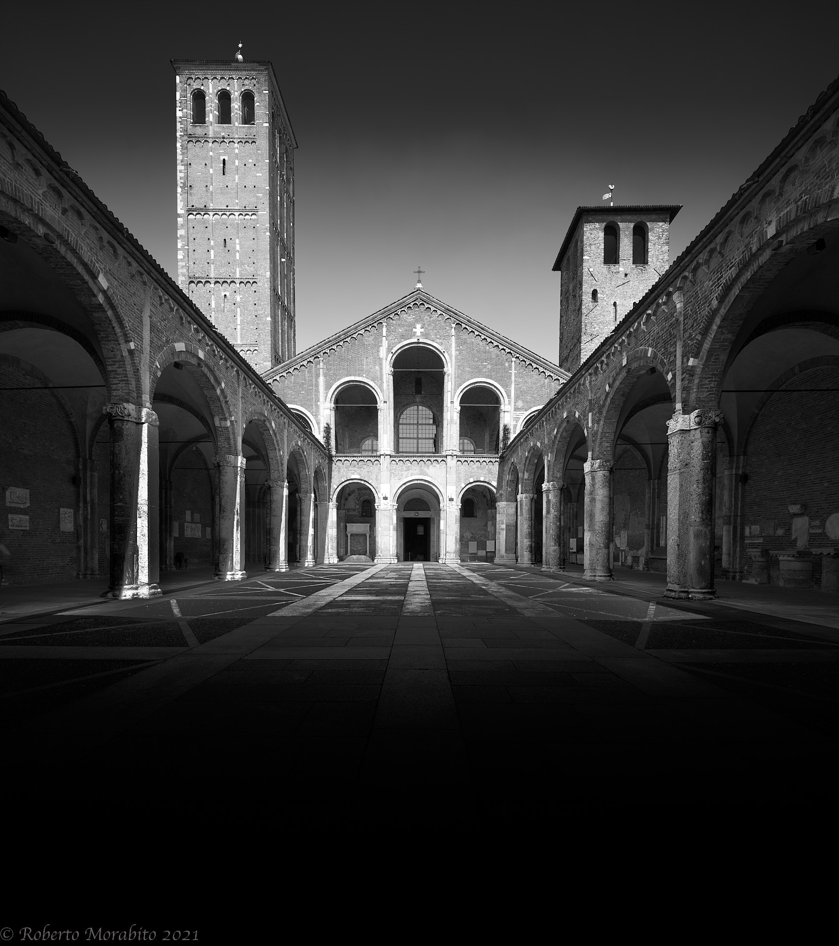 Milan - Basilica of Sant'Ambrogio...