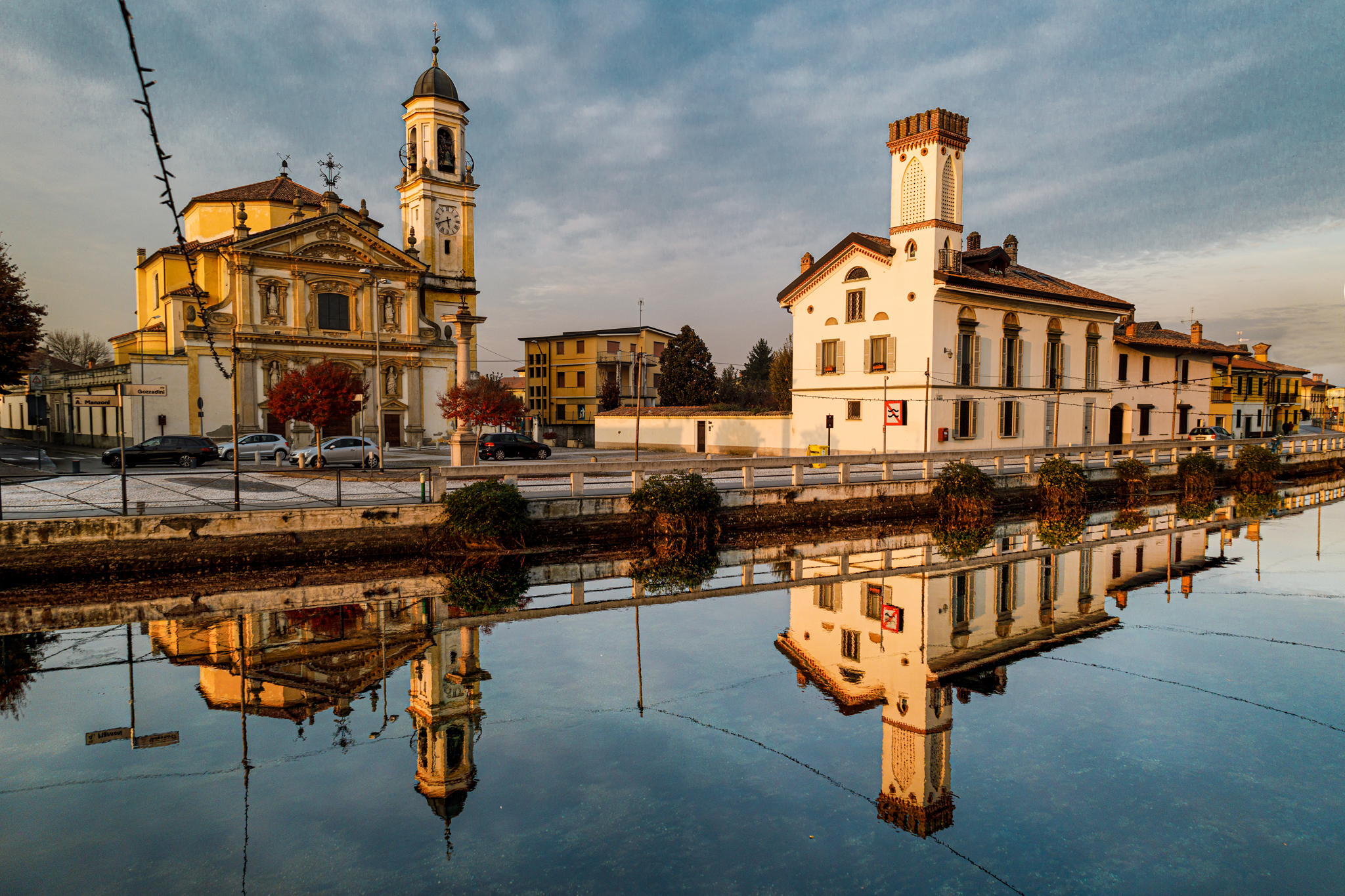 Gaggiano reflected...