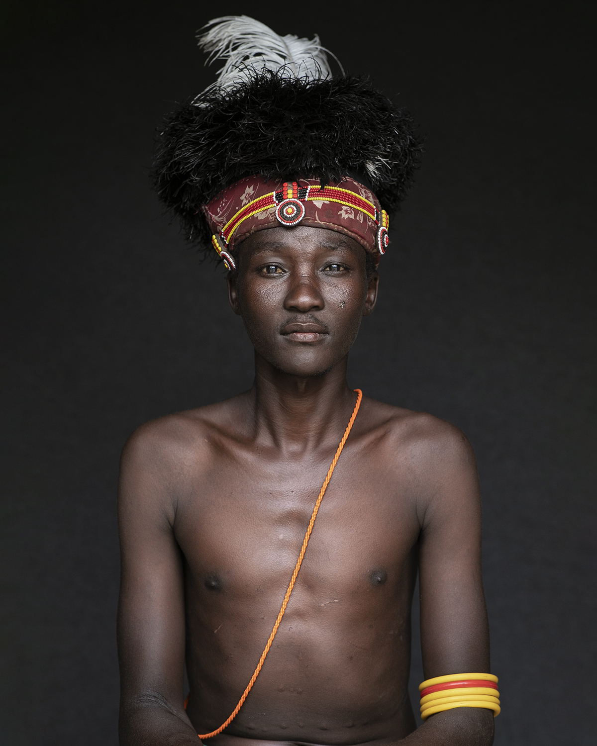 Young Turkana warrior...