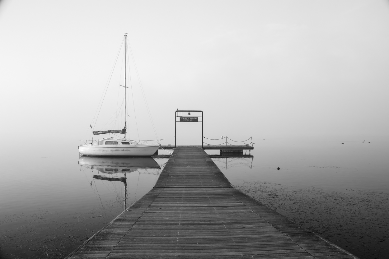 Fog on the lake...