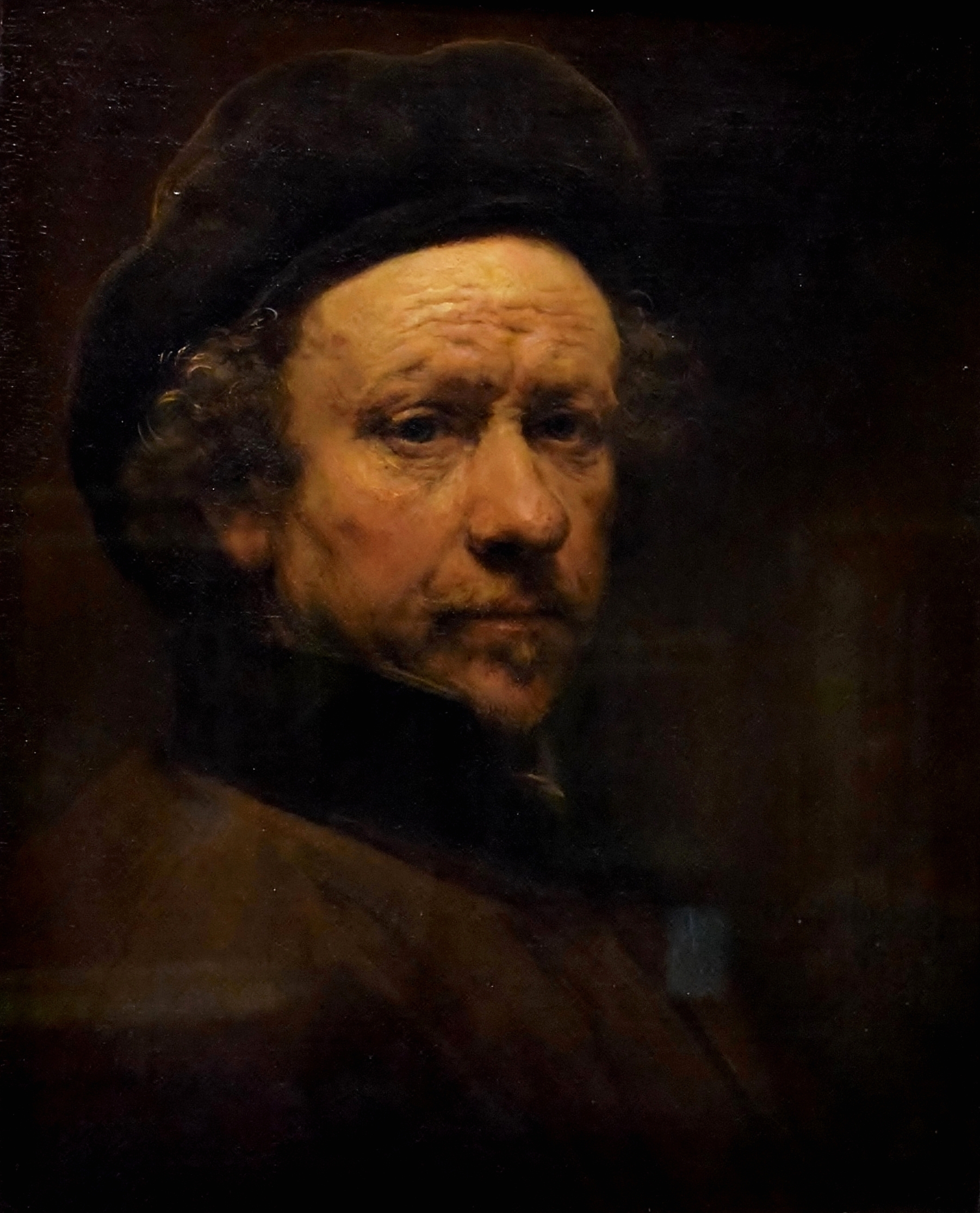 Rembrandt "Self-portrait"...