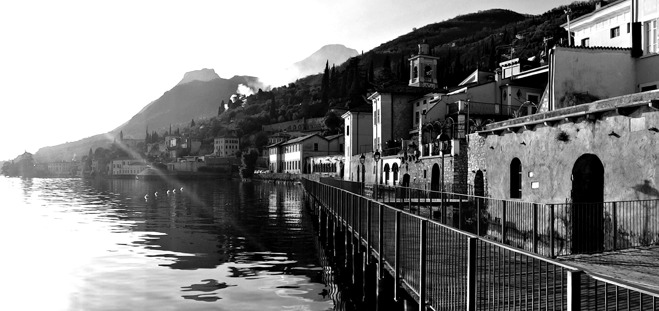 Lago di Garda in inverno...