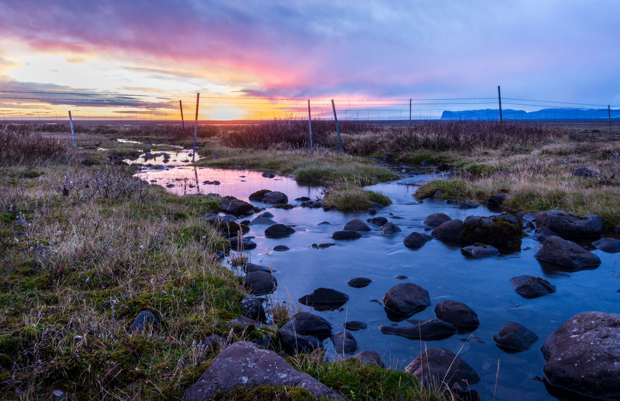 Icelandic sunset...