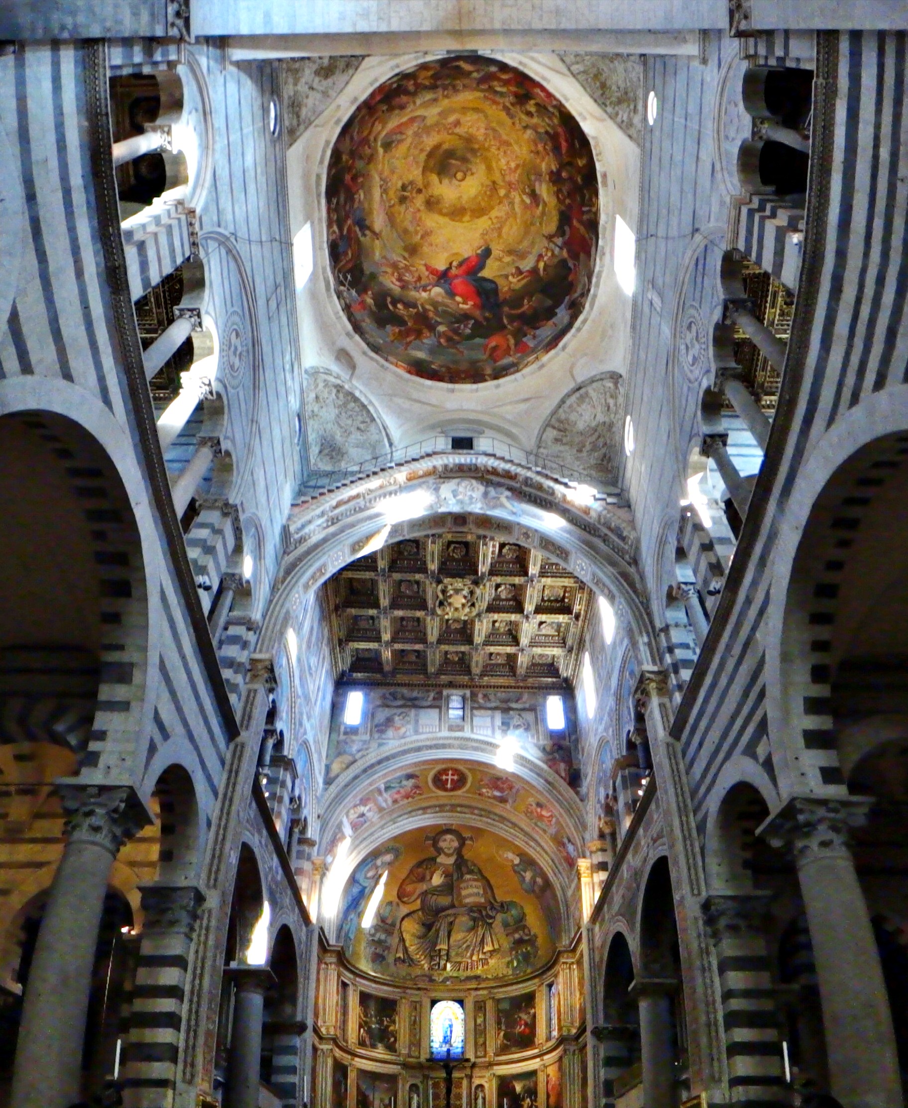 Cathedral of Pisa, central nave...