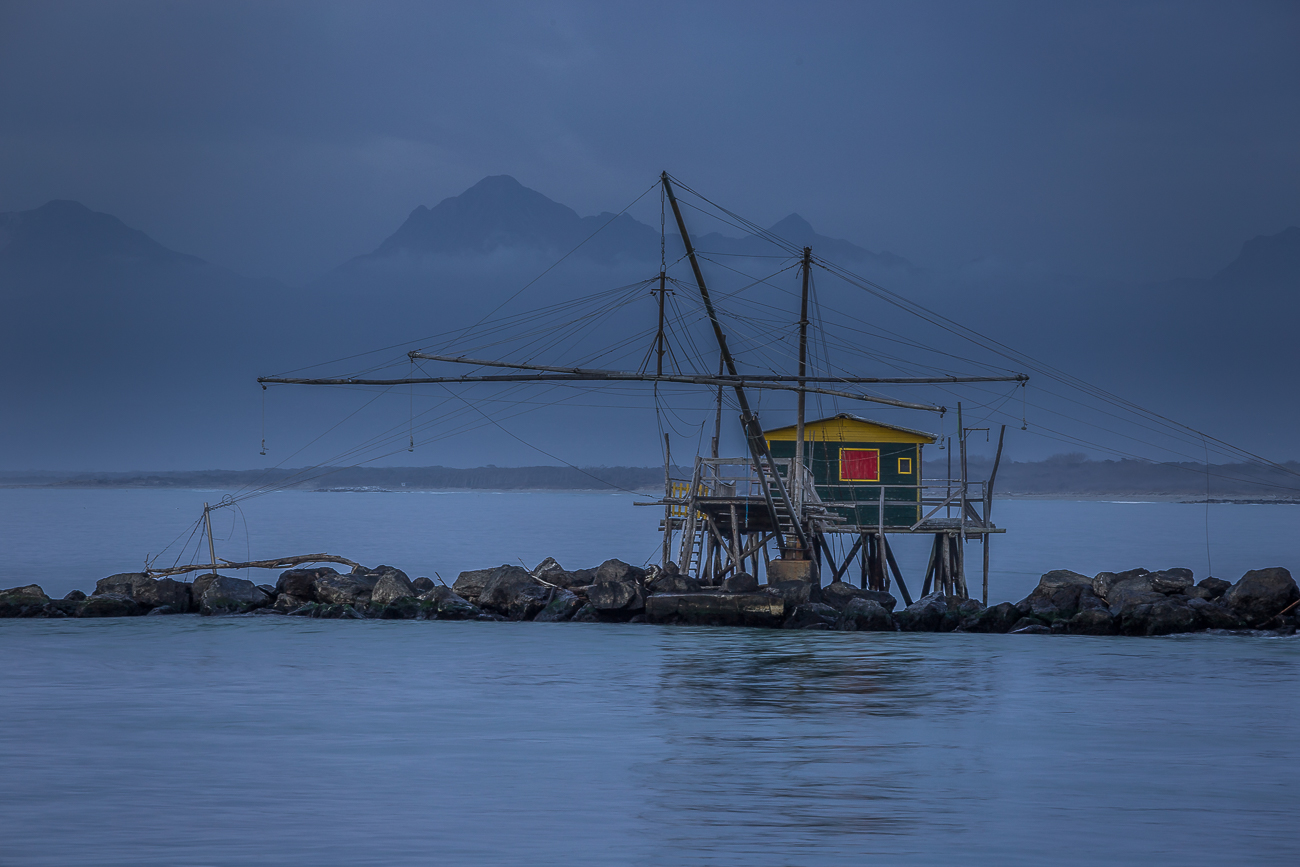 Marina di pica, the fishermen's houses...