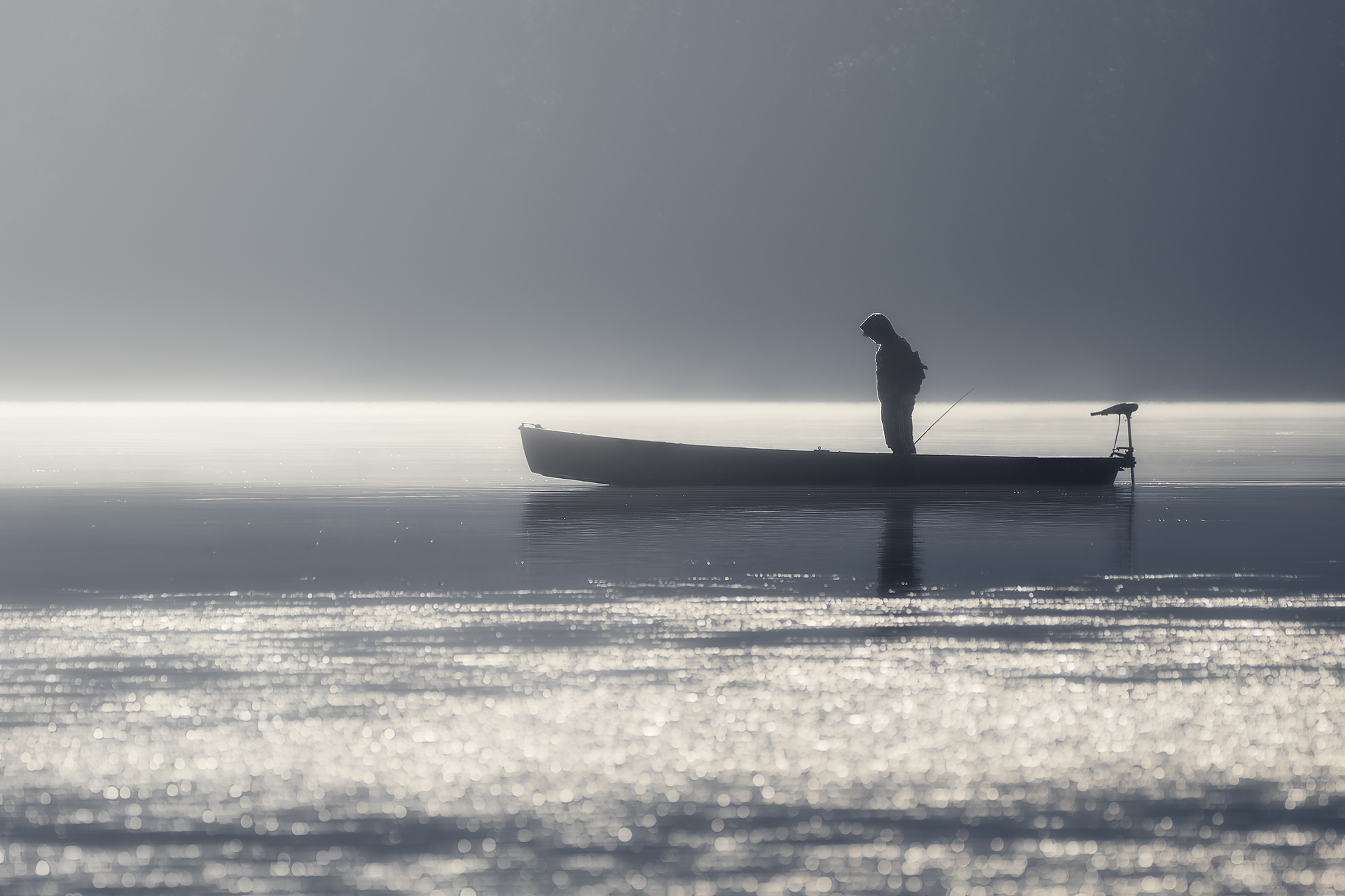 The Lonely Fisherman ...