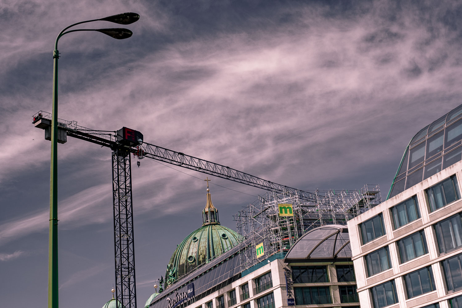 Crane in berlin...