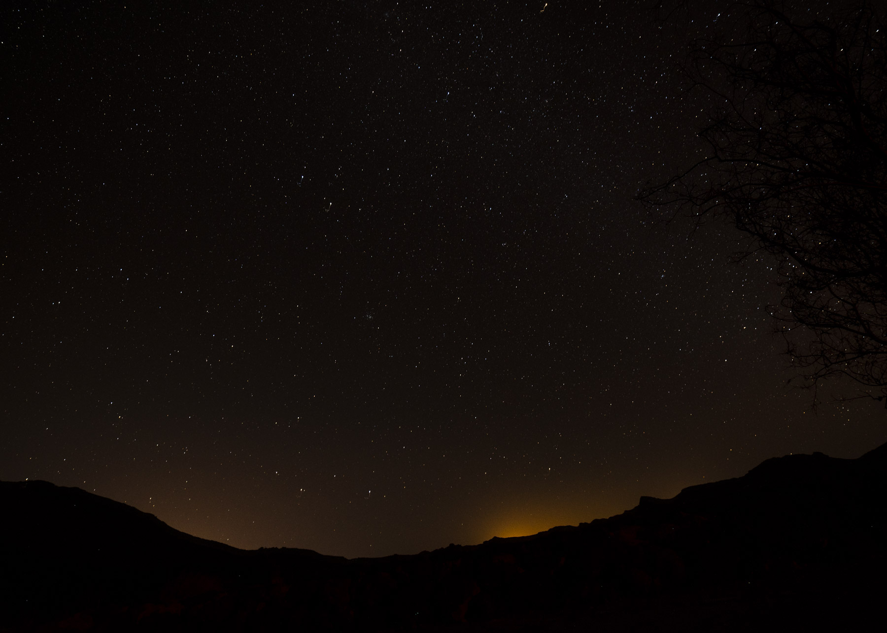 Starry from the base of Teide...
