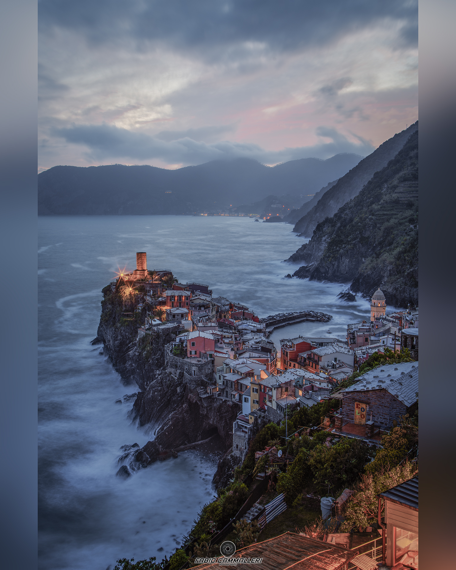 Storm surge in Vernazza...