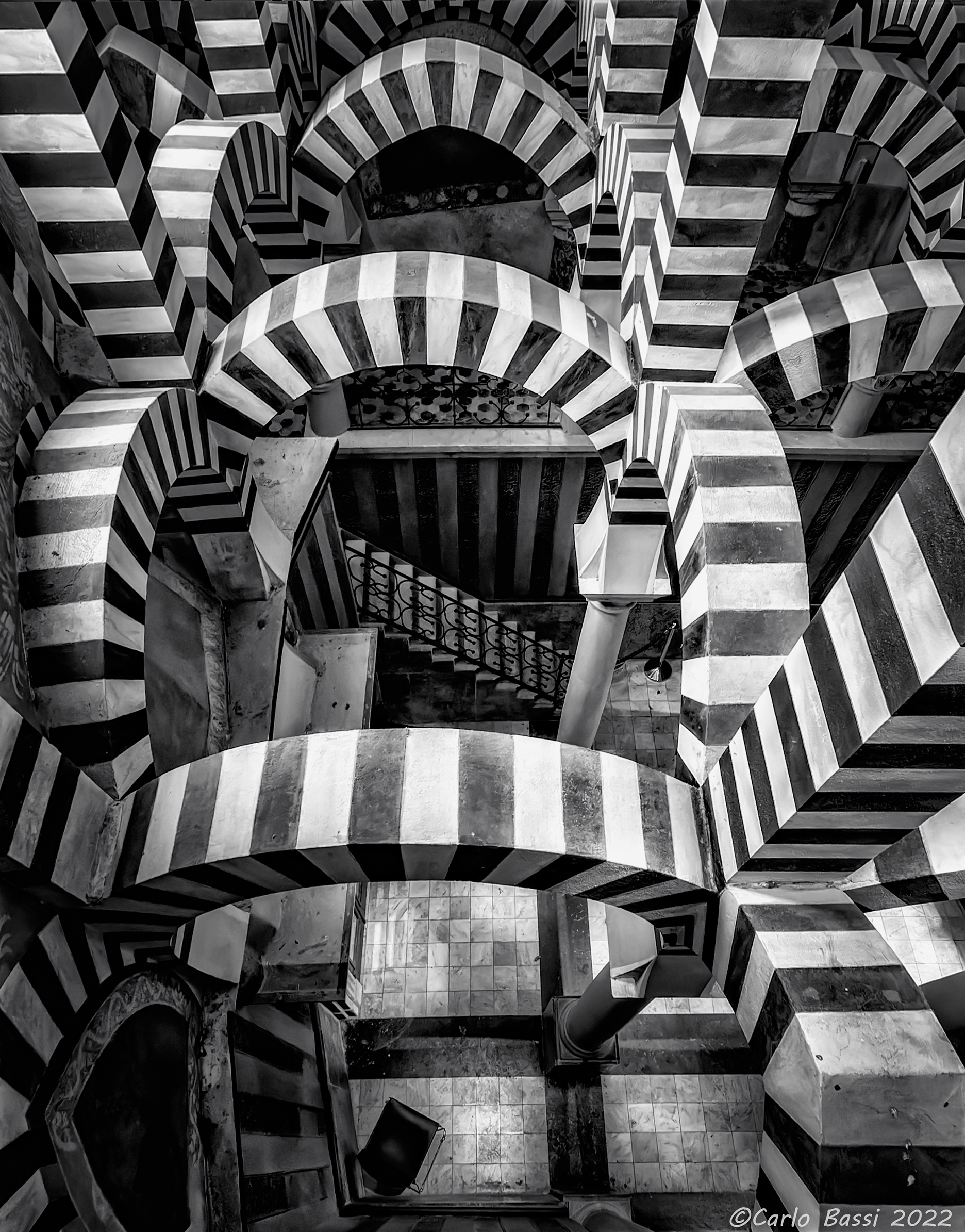 Escher style alla Rocchetta Mattei...