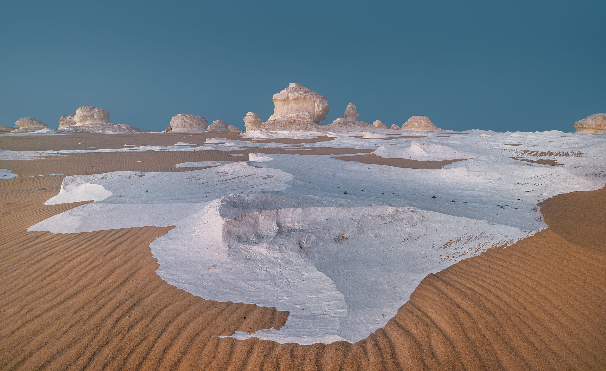 The White Desert...