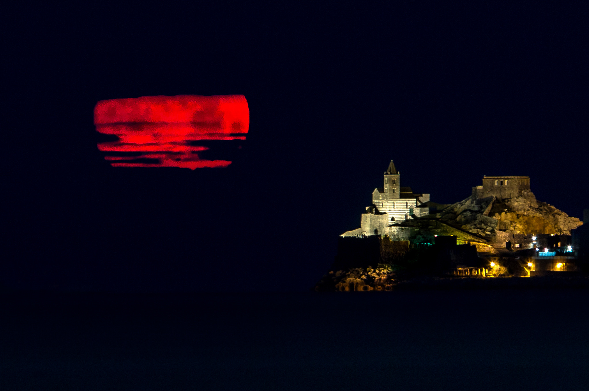 Portovenere - lunar sunset...