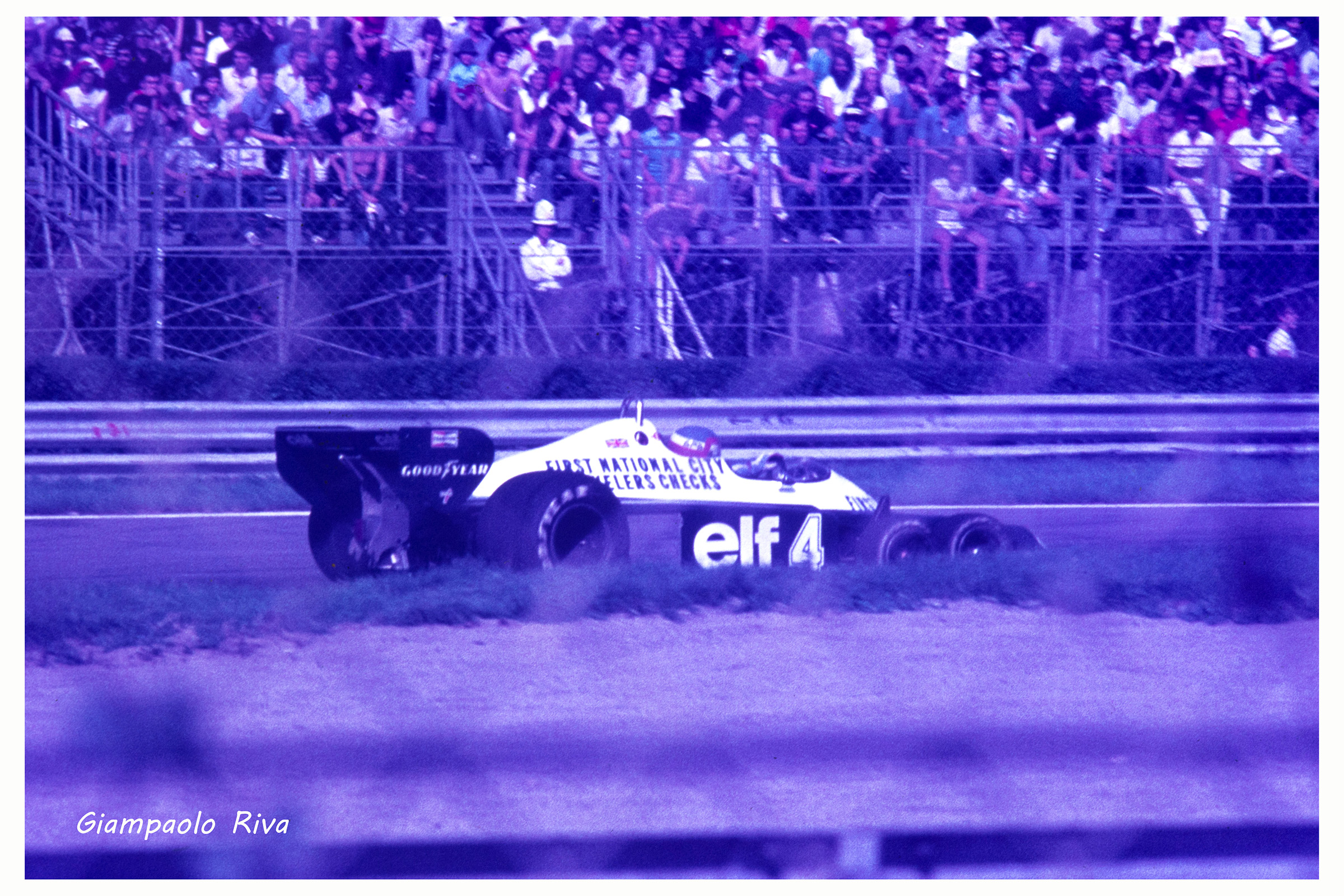 GP F1 Monza 1977, prove, Patrick Depailler, Tyrrell P34...
