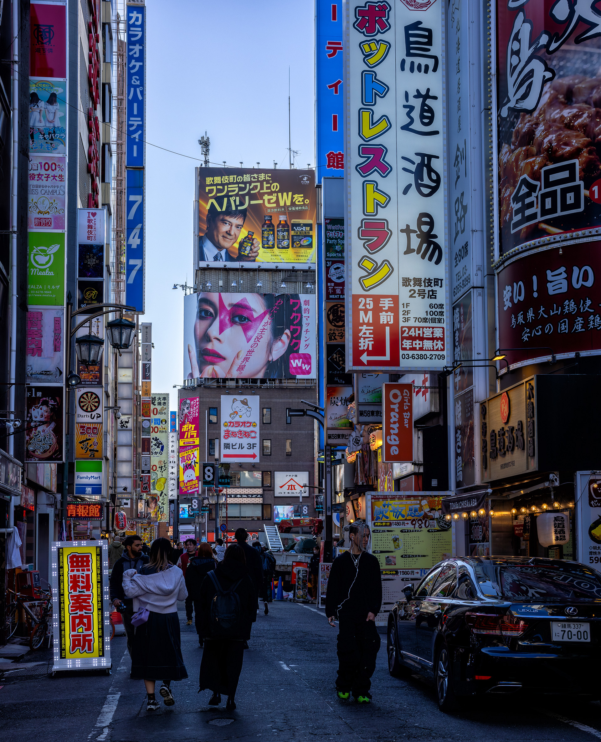 Through the streets of Kabukicho (Tokyo)...