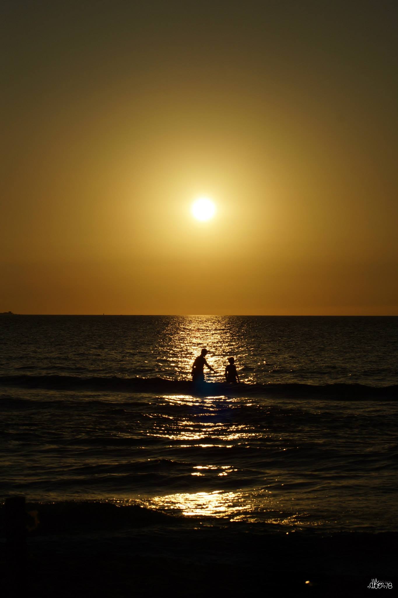 Sunset...