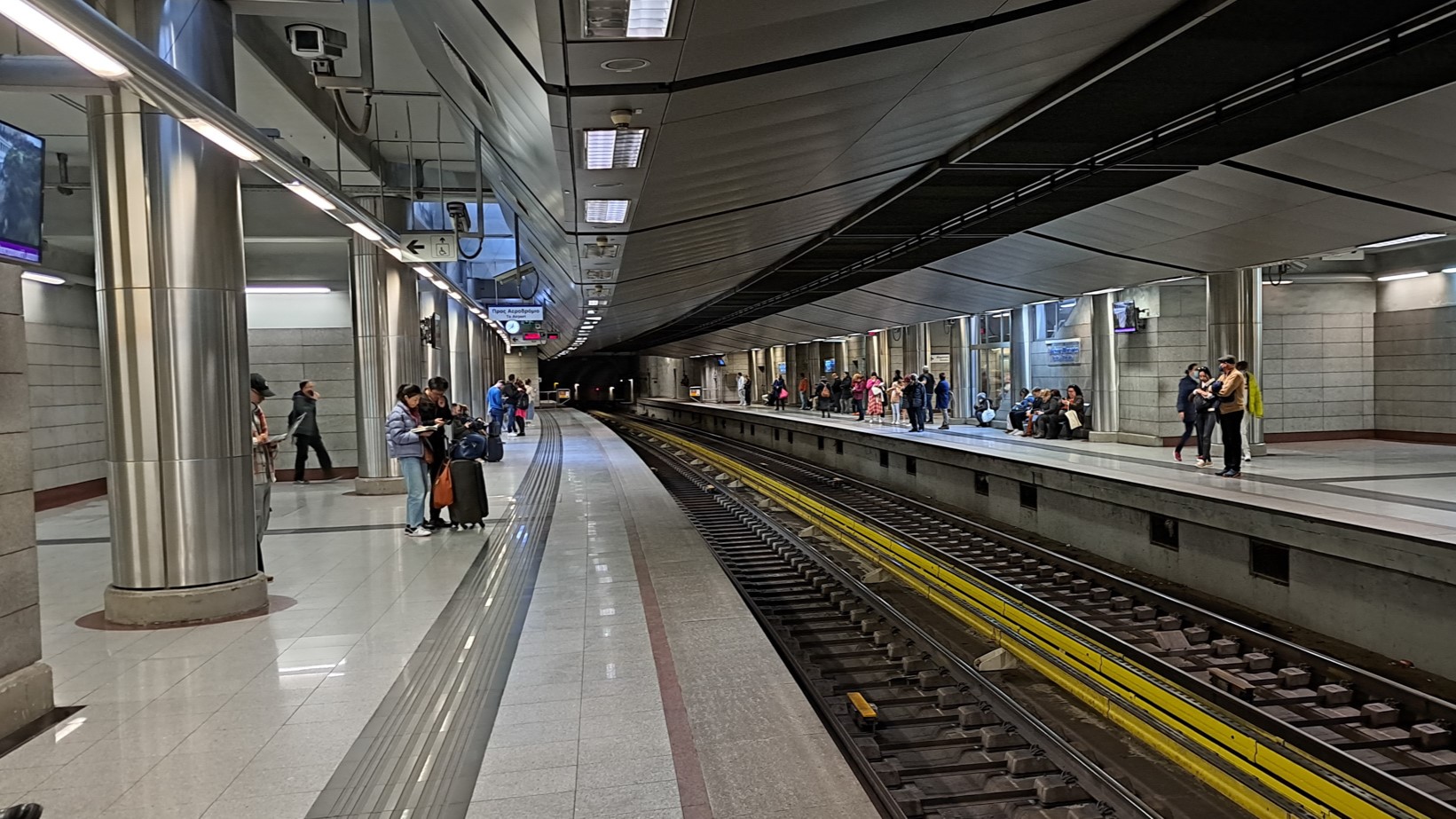 La nuova Metro di Atene...