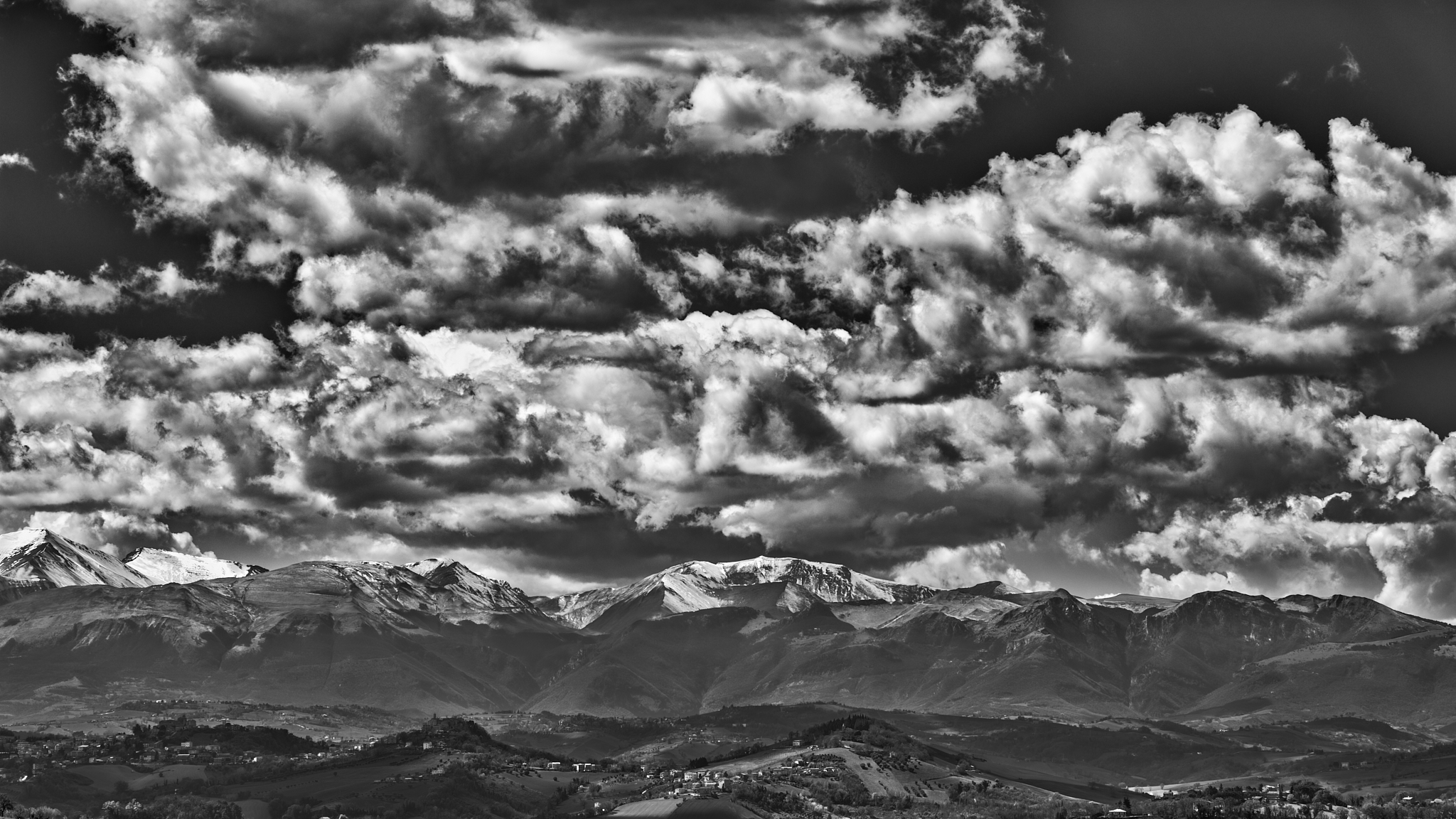 Nuvole e montagne...