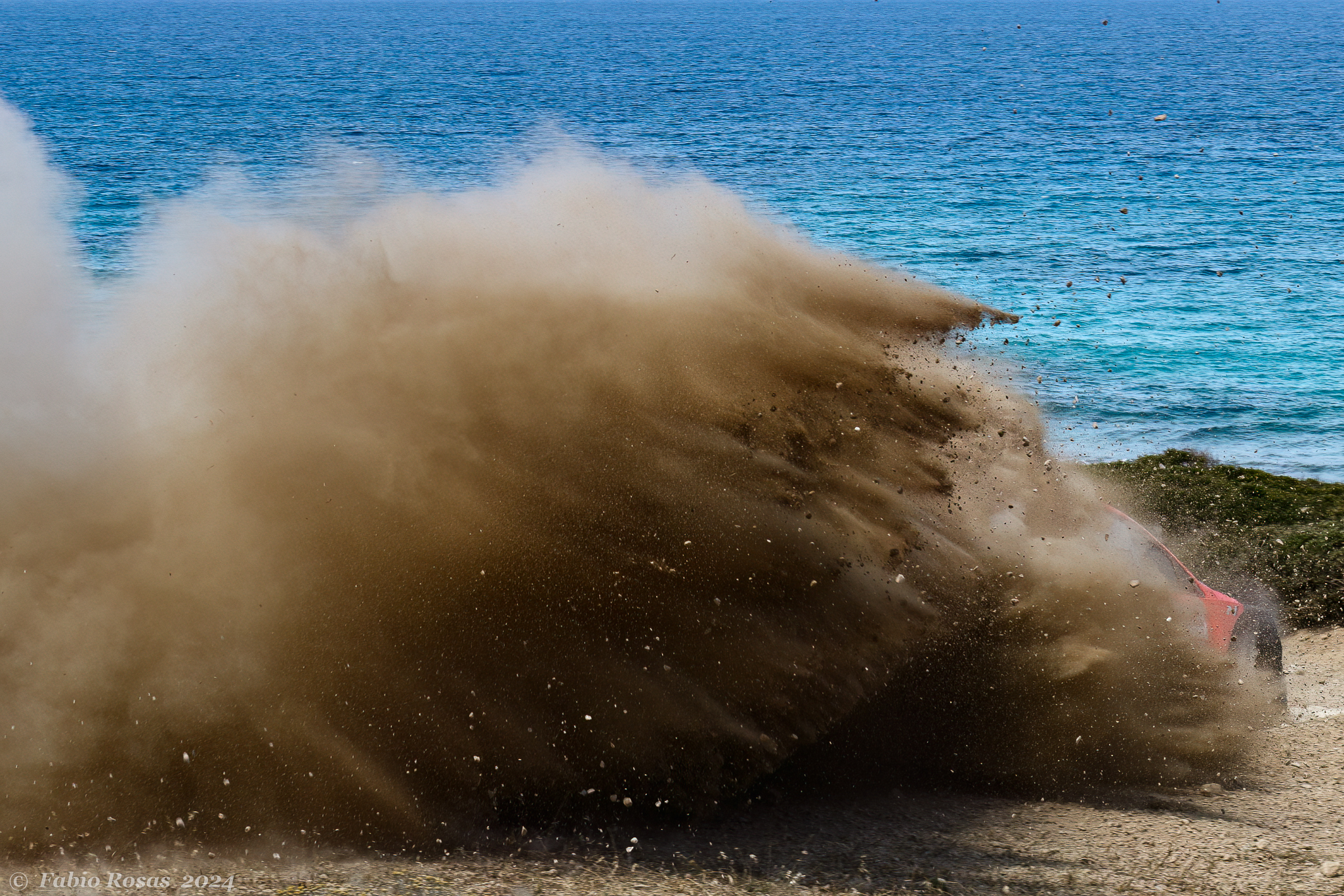 A sea of dust.....