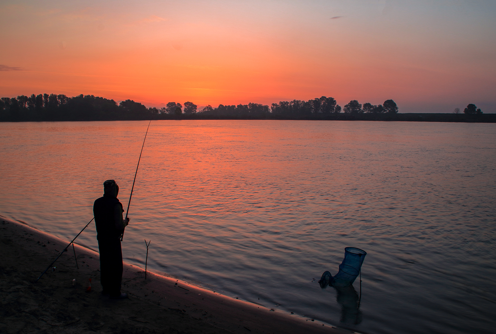 Pescatore al Po...